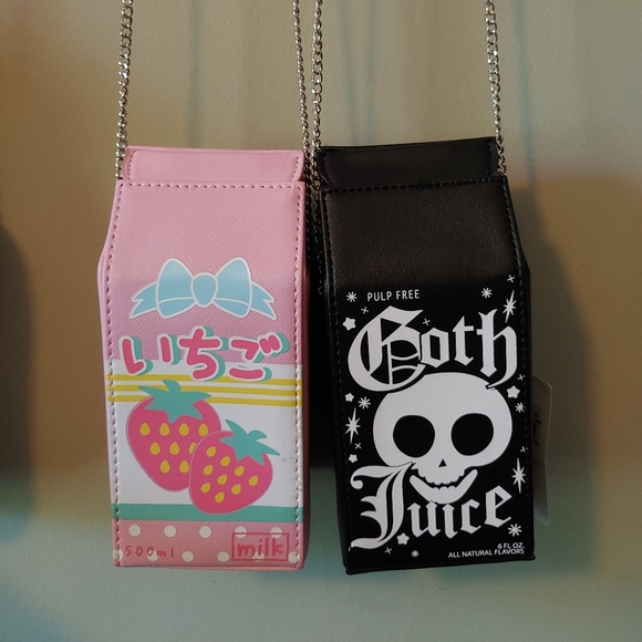 Goth Juice Carton Purse - Picture 7 of 8